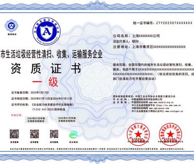 城市生活垃圾經(jīng)營(yíng)性清掃、收集、運(yùn)輸服務(wù)企業(yè)資質(zhì)證辦理指南 流程與時(shí)間詳解